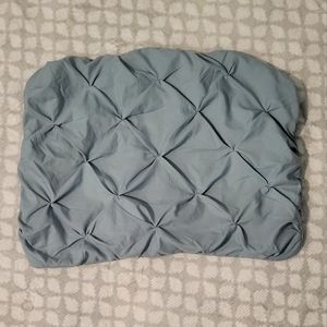 Pillow Shams and bed skirt